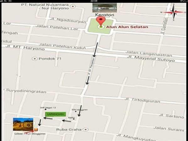 Puri Minggiran Guesthouse Yogya Yogyakarta Eksteriør billede